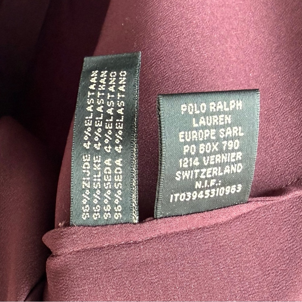 Ralph Lauren Silk Button Down - Picture 4 of 5